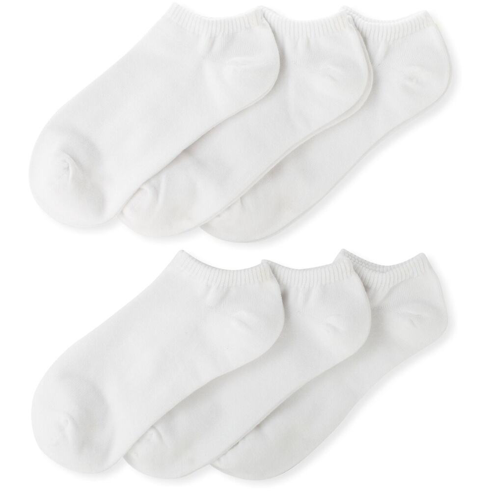 Jefferies Socks Girls 2-6X Seamless Capri Liner 3 Pair Pack, White, Small 11243